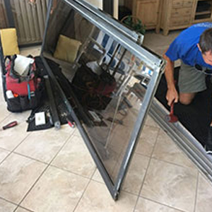 sliding glass door frame repair Lynn Haven